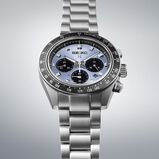 Prospex Crystal Trophy Speedtimer Solar Chronograph 41.5mm Mens Watch Blue, , hi-res
