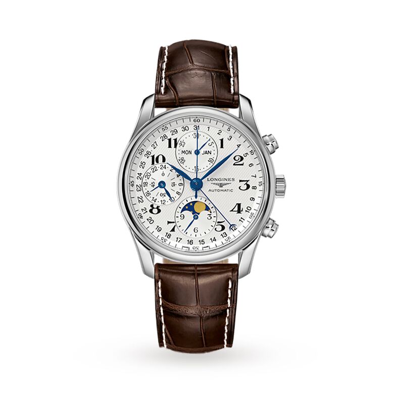 Master Collection 40mm Chronograph With Moon Phase Mens Watch, , hi-res