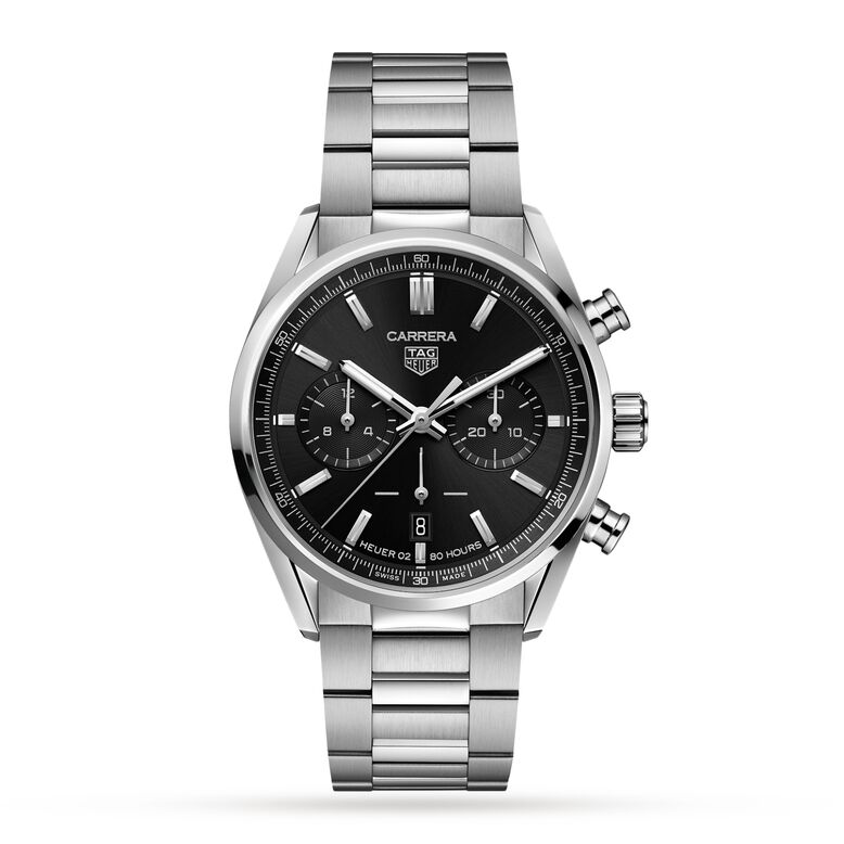 Carrera Calibre Heuer 02 Chronograph 42mm Mens Watch, , hi-res