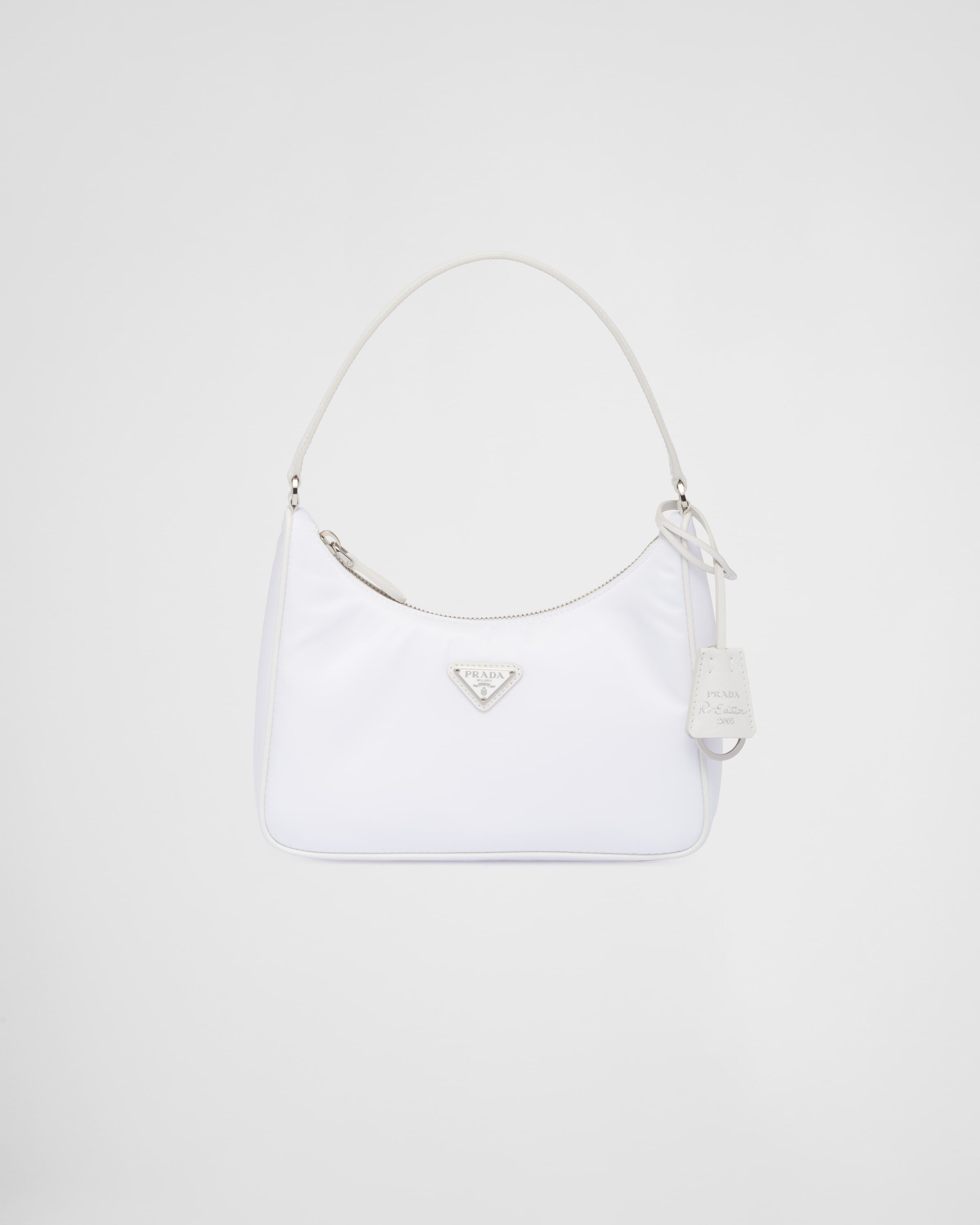 Prada white nylon bag online