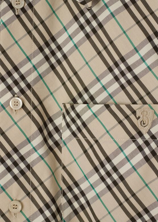 Regular Fit Check Cotton Shirt, , hi-res