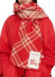 Check Wool Scarf, , hi-res