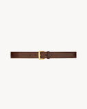 CEINTURE BOUCLE CARREE PLATE, , hi-res