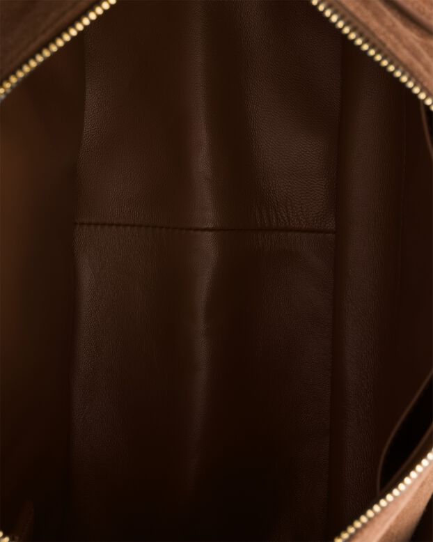 Prada Aimèe large suede shoulder bag, , hi-res