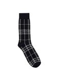 Check Cotton Cashmere Blend Socks, , hi-res