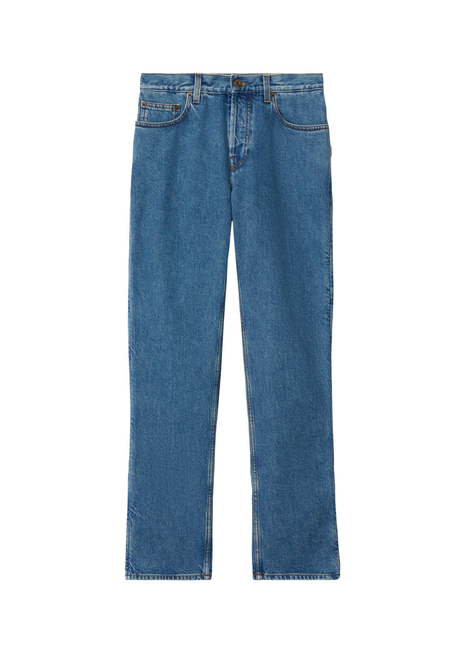 Burberry Mid-rise Straight Jeans Trousers & Shorts | Heathrow