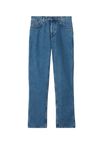 Mid-rise Straight Jeans