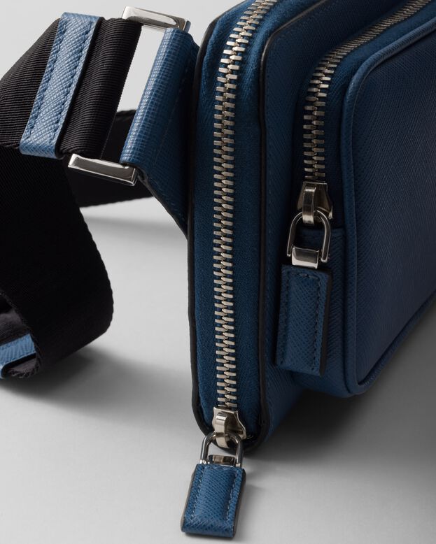 Saffiano leather belt bag, , hi-res
