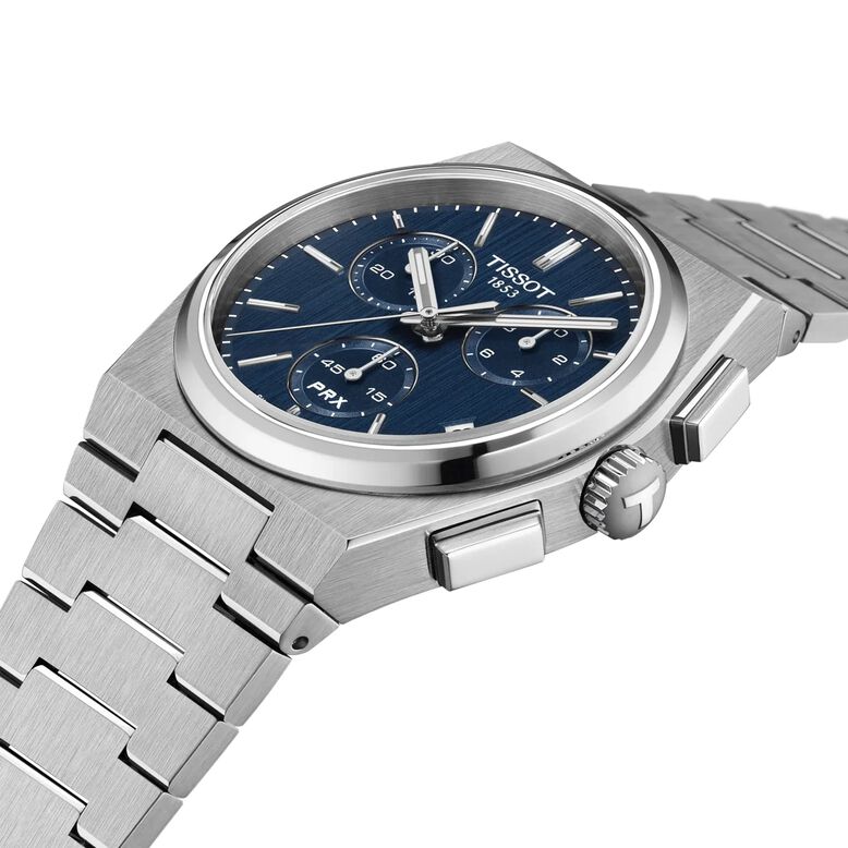PRX Chrono Quartz 41mm Mens Watch Blue, , hi-res