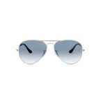 Aviator Large Metal 0RB3025 - Silver-Clear Gradient Blue