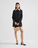 Prada Arqu&eacute; shearling and leather shoulder bag, , hi-res