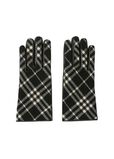 Check Wool Cashmere Gloves, , hi-res