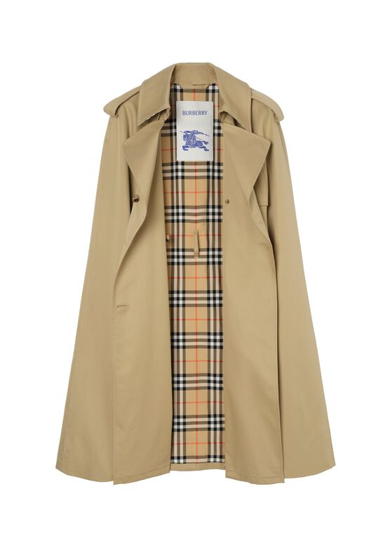 Gabardine Belmont Trench Cape, , hi-res