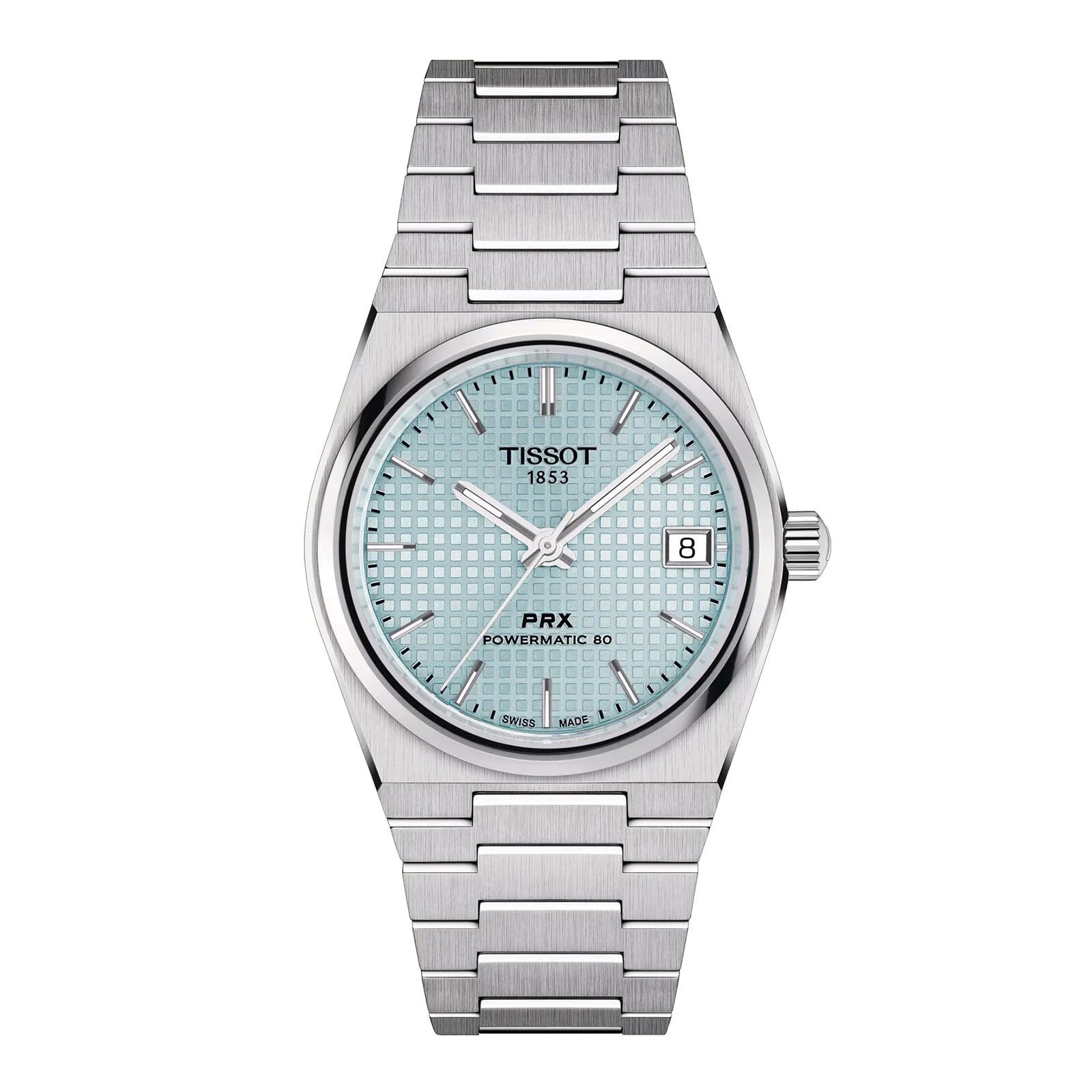 Tissot PRX Powermatic 80 35mm Unisex Watch Ice Blue Fine Watches