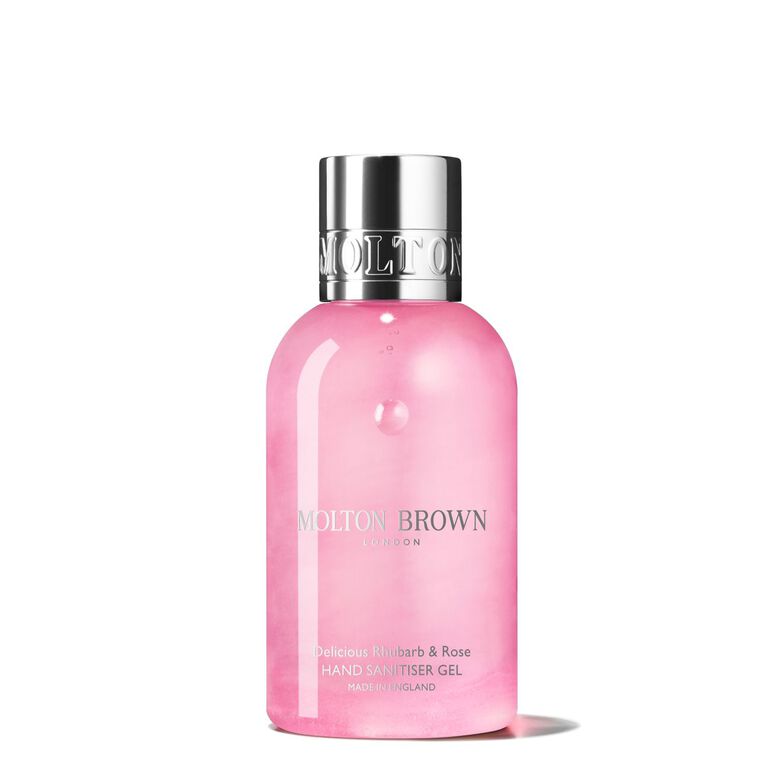 Rhubarb &amp; Rose Hand Sanitiser, , hi-res