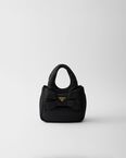 Padded Re-Nylon mini-bag with bow