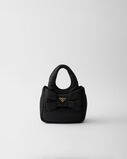 Padded Re-Nylon mini-bag with bow, , hi-res