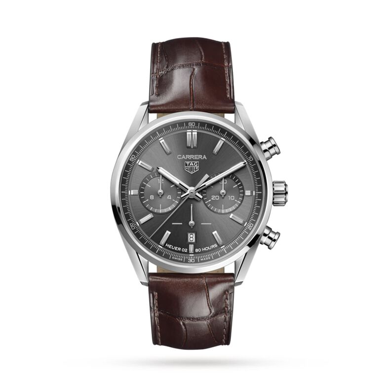 Carrera Calibre Heuer 02 Chronograph 42mm Mens Watch, , hi-res