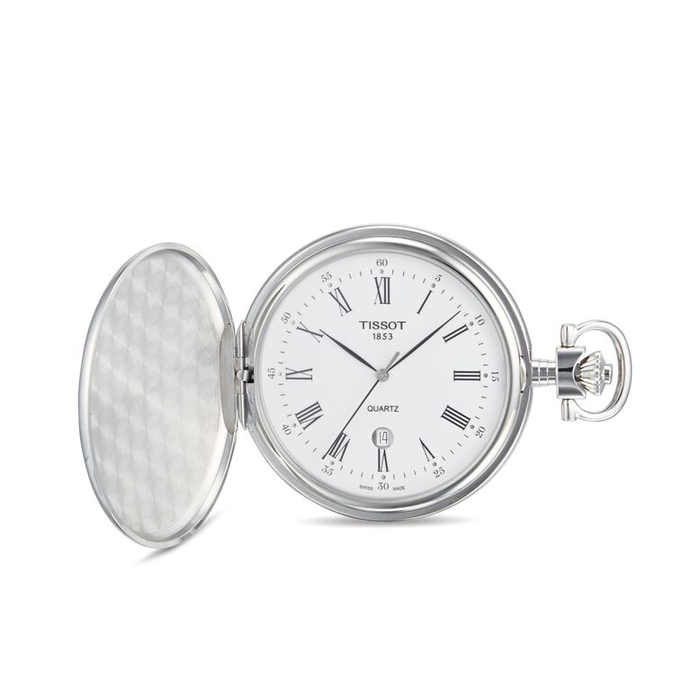Savonette Full Hunter Pocketwatch 48.5mm, , hi-res