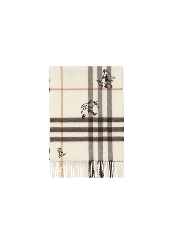 Check Mates Cashmere Scarf, , hi-res