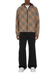 Reversible Check Hooded Jacket, , hi-res