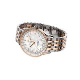 Navitimer 36mm Ladies Watch White Mother Of Pearl Stainless Steel And 18k Red Gold, , hi-res