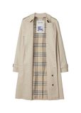 Mid-length Cotton Blend Trench Coat, , hi-res