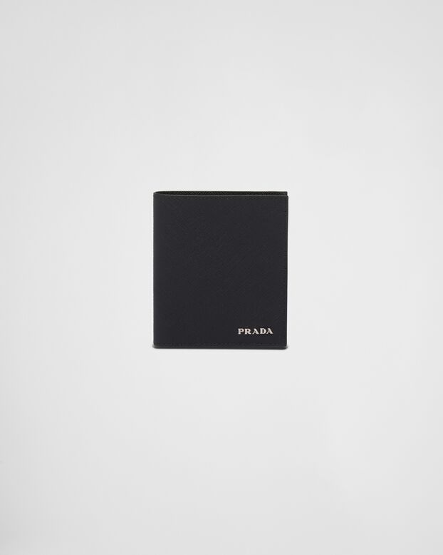 Saffiano leather wallet, , hi-res