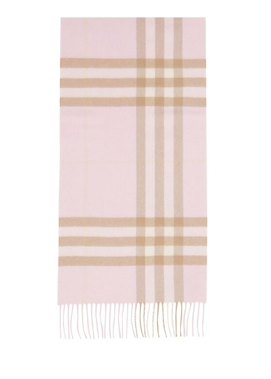 Check Cashmere Scarf, , hi-res