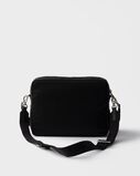 Re-Nylon and Saffiano leather shoulder bag, , hi-res