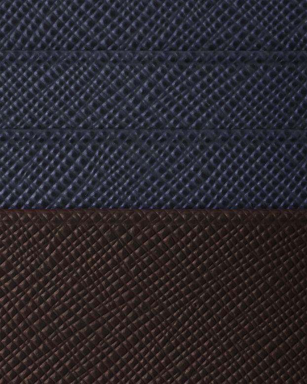 Saffiano leather card holder, , hi-res