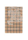 Wide EKD Check Wool Scarf, , hi-res
