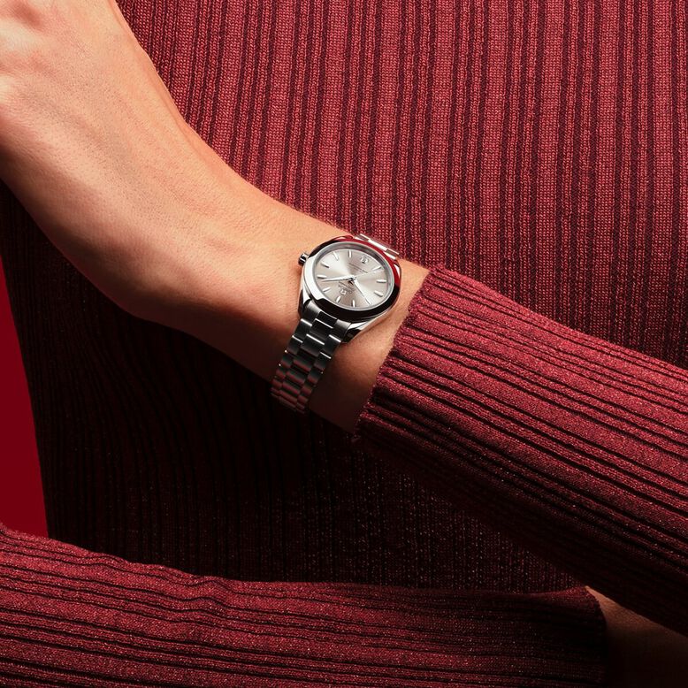 Seamaster Aqua Terra 30mm Ladies Watch Ivory, , hi-res