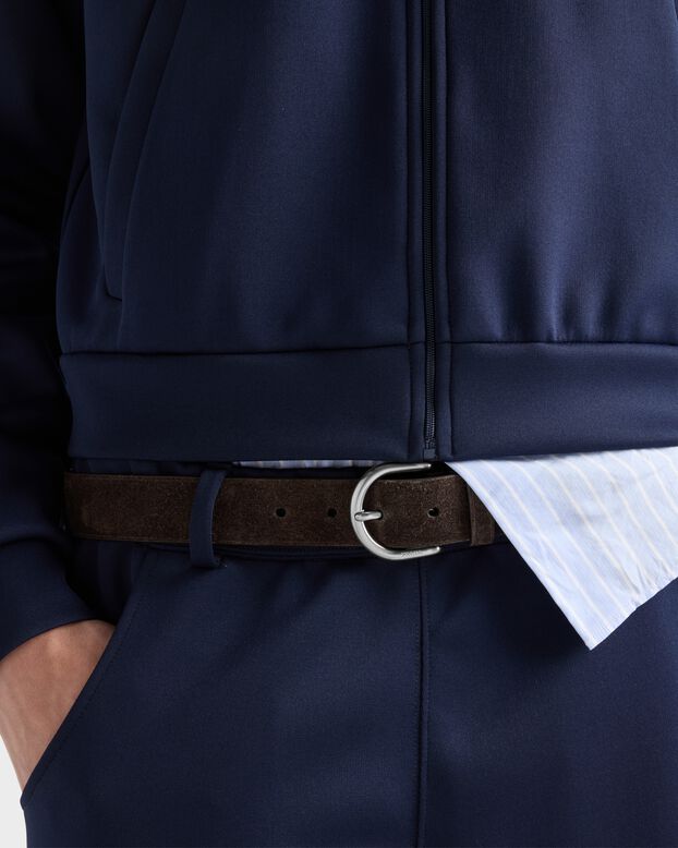 Suede belt, , hi-res