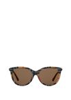 Tubular Check Round Sunglasses