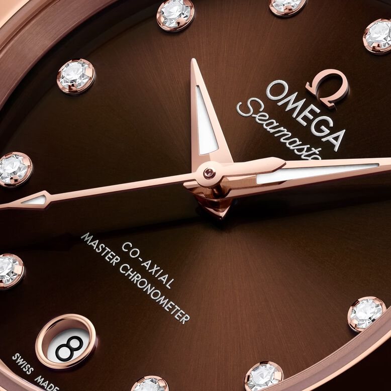 Seamaster Aqua Terra 150M 30mm Ladies Watch Brown, , hi-res