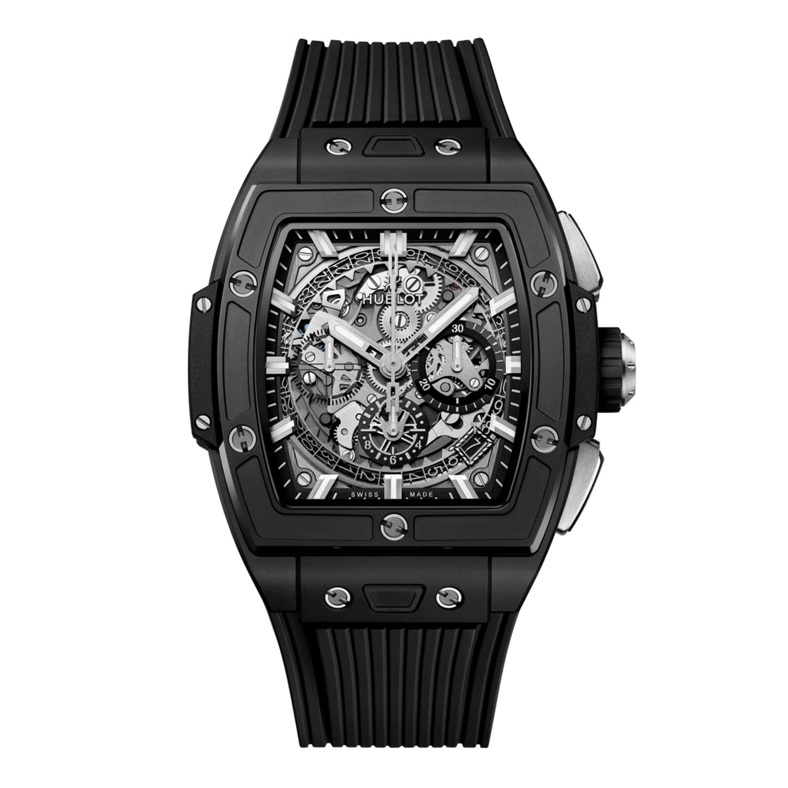 Spirit Of Big Bang Black Magic 42mm Mens Watch Black