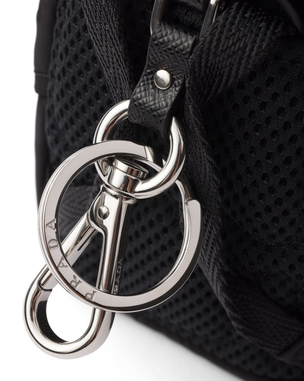 Re-Nylon mini pouch keychain charm, , hi-res