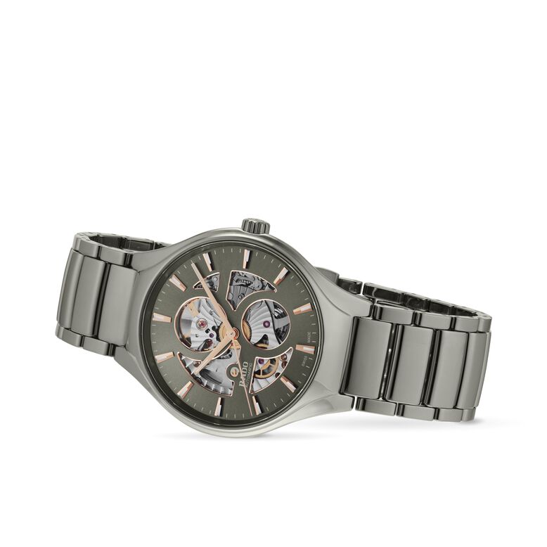 True Round Automatic Open Heart 40mm Mens Watch, , hi-res