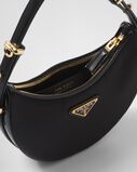 Prada Arqu&eacute; Re-Nylon and brushed leather mini shoulder bag, , hi-res