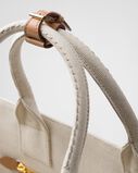 Linen blend tote bag, , hi-res