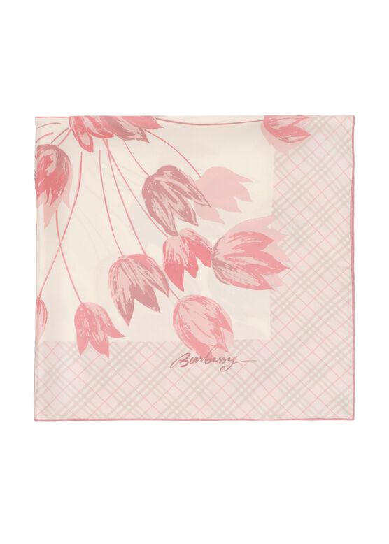 Tulips Silk Scarf, , hi-res