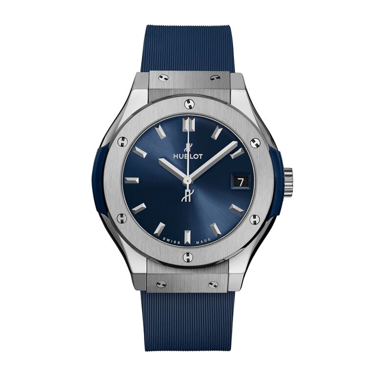 Classic Fusion Titanium Blue 33mm Ladies Watch, , hi-res