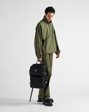 Re-Nylon and Saffiano leather backpack, , hi-res