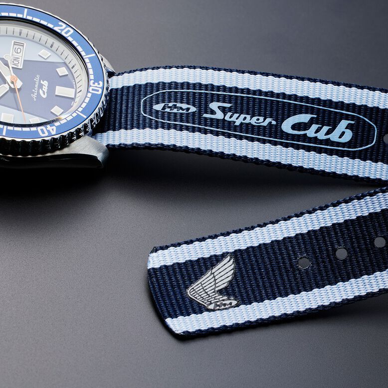 5 Sports X Honda Super Cub Limited Edition 42.5mm Mens Watch Blue, , hi-res