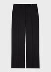 BLACK TRAVEL BOOTCUT TROUSER