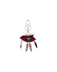 Robot Saffiano leather bag charm