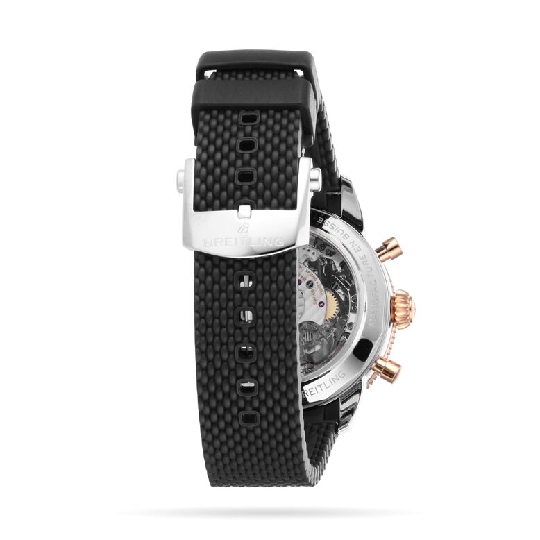 Superocean Heritage B01 Chronograph 42mm Mens Watch Black Rubber, , hi-res