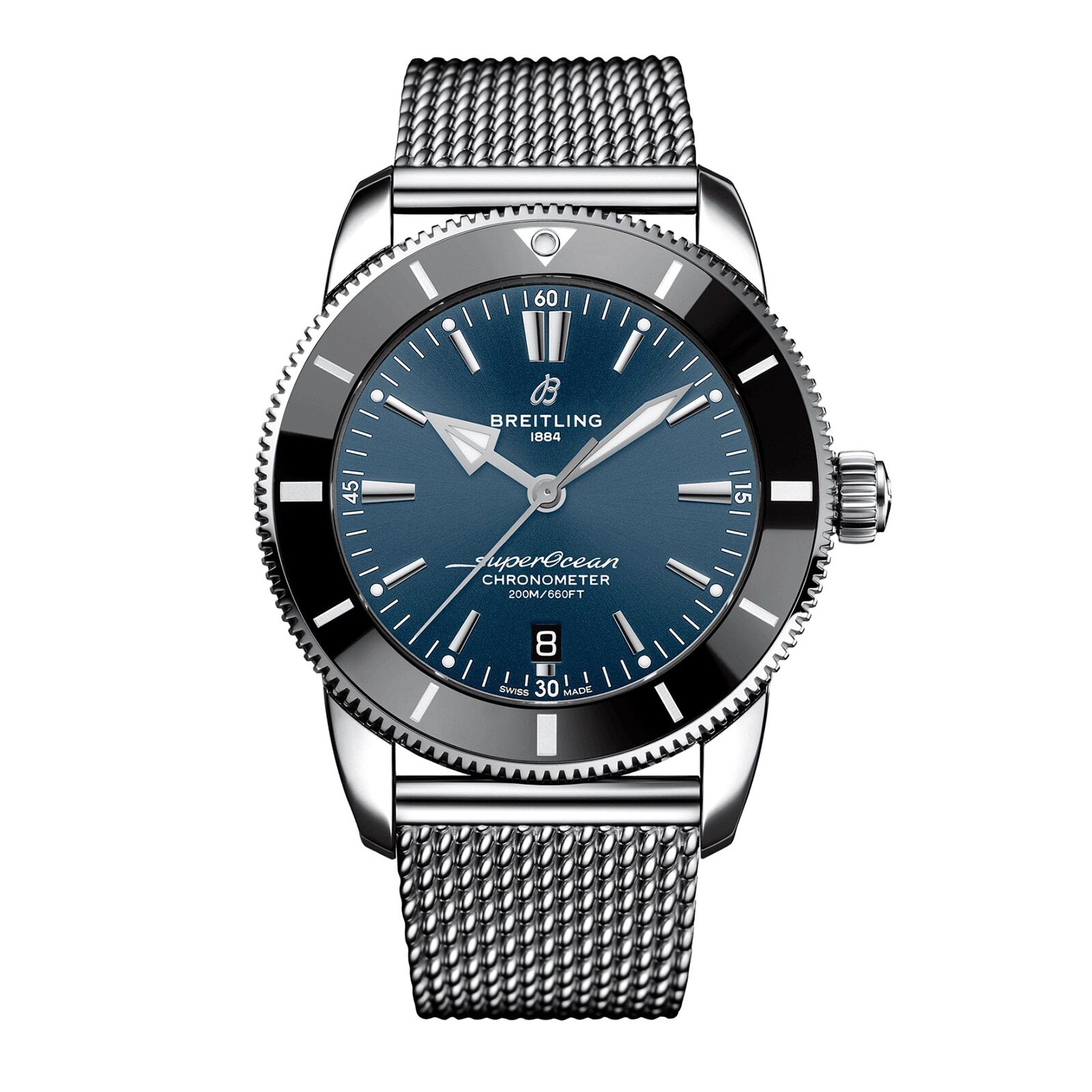 Stainless steel breitling mens watches on sale
