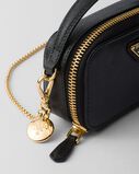 Saffiano leather mini-pouch, , hi-res